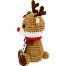Load image into Gallery viewer, Reindeer Crocheted Mini – You're a Deer Friend Keepsake Figure

