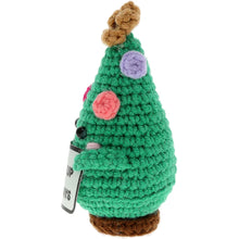 Load image into Gallery viewer, Christmas Tree Crocheted Mini – You Light Up the Holidays Keepsake Figure
