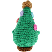 Load image into Gallery viewer, Christmas Tree Crocheted Mini – You Light Up the Holidays Keepsake Figure
