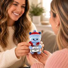 Load image into Gallery viewer, Yeti Crocheted Mini – You're Abominably Cute Keepsake Figure
