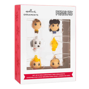 Mini Peanuts® Shatterproof Hallmark Ornaments, Set of 6