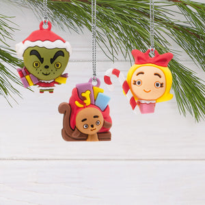 Mini Dr. Seuss's How the Grinch Stole Christmas!™ Shatterproof Hallmark Ornaments, Set of 6
