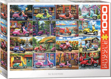 Load image into Gallery viewer, 16 Scooters - 1000 Piece Puzzle by Eurographics
