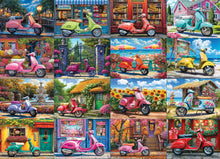 Load image into Gallery viewer, 16 Scooters - 1000 Piece Puzzle by Eurographics
