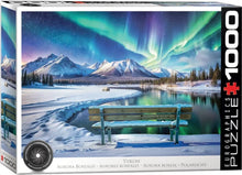 Load image into Gallery viewer, Yukon Aurora Borealis - 1000 Piece Puzzle by Eurographics
