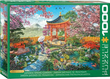 Load image into Gallery viewer, Japanese Spring Garden - 1000 Piece Puzzle by Eurographics
