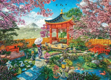 Load image into Gallery viewer, Japanese Spring Garden - 1000 Piece Puzzle by Eurographics
