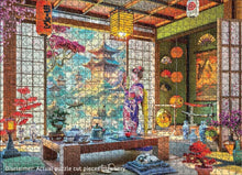 Load image into Gallery viewer, Japan Tea Room - 1000 Piece Puzzle by Eurographics
