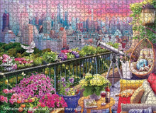 Load image into Gallery viewer, NY Rooftop Garden - 1000 Piece Puzzle by Eurographics
