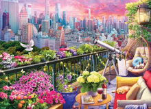 Load image into Gallery viewer, NY Rooftop Garden - 1000 Piece Puzzle by Eurographics
