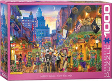 Load image into Gallery viewer, Mardi Gras - New Orleans - 1000 Piece Puzzle by Eurographics
