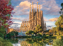 Load image into Gallery viewer, Sagrada Familia, Barcelona - 1000 Piece Puzzle by Eurographics
