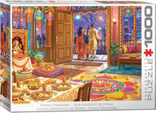 Load image into Gallery viewer, Diwali Fireworks - 1000 Piece Puzzle by Eurographics
