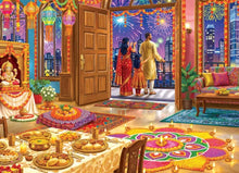 Load image into Gallery viewer, Diwali Fireworks - 1000 Piece Puzzle by Eurographics
