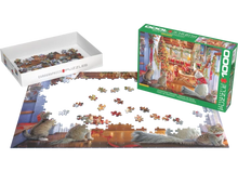 Load image into Gallery viewer, Festive Pets - 1000 Piece Puzzle by Eurographics
