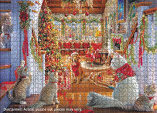 Load image into Gallery viewer, Festive Pets - 1000 Piece Puzzle by Eurographics

