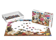 Load image into Gallery viewer, Messy Kittens - 1000 Piece Puzzle by Eurographics
