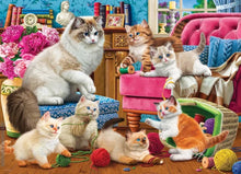 Load image into Gallery viewer, Messy Kittens - 1000 Piece Puzzle by Eurographics
