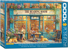 Load image into Gallery viewer, The Reading Room - 1000 Piece Puzzle by Eurographics

