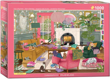 Load image into Gallery viewer, Cozy Living Room - 1000 Piece Puzzle by Eurographics
