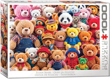 Load image into Gallery viewer, Teddy Bears - 1000 Piece Puzzle by Eurographics

