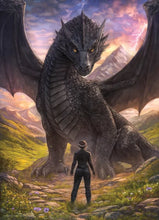 Load image into Gallery viewer, Violet Meets Tairn - 1000 Piece Puzzle by Euroghraphics
