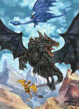 Load image into Gallery viewer, Violet, Dragon Rider - 1000 Piece Puzzle by Eruoghraphics
