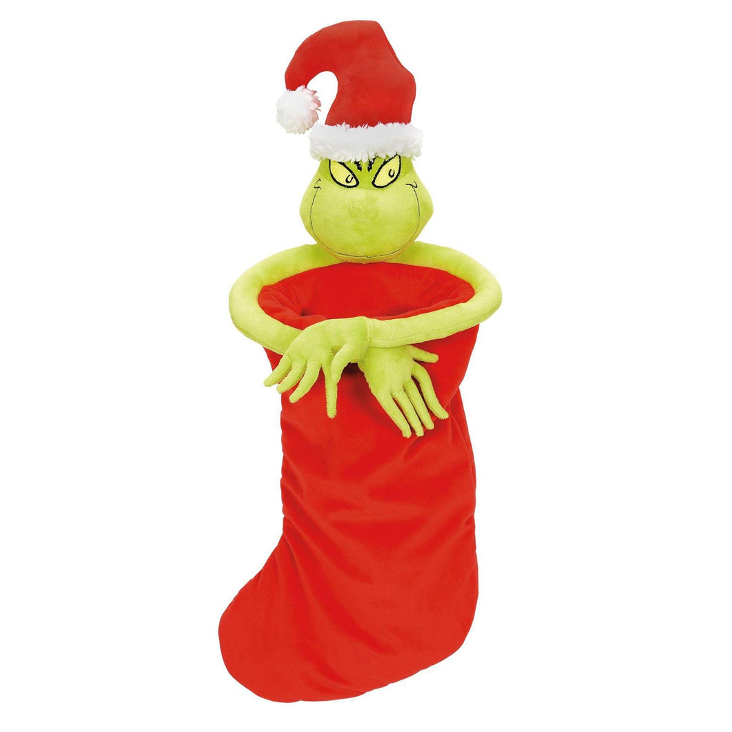 Grinch Plush Stocking Snowpinion