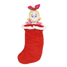 Load image into Gallery viewer, Cindy Lou Who Plush Stocking Snowpinion
