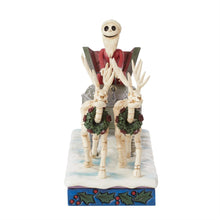 Load image into Gallery viewer, Jack Skeleton Sleigh - Disney Traditions
