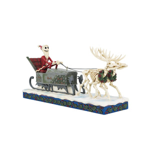 Jack Skeleton Sleigh - Disney Traditions