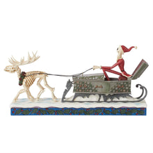 Load image into Gallery viewer, Jack Skeleton Sleigh - Disney Traditions
