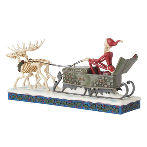 Jack Skeleton Sleigh - Disney Traditions