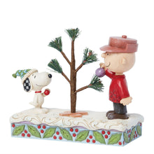 Load image into Gallery viewer, Snoopy &amp; Charlie Brown Tree Peanuts by Jim Shore
