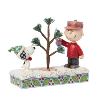 Snoopy & Charlie Brown Tree Peanuts by Jim Shore