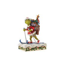 Load image into Gallery viewer, Grinch Skiing - Jim Shore Dr. Seuss
