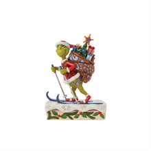 Load image into Gallery viewer, Grinch Skiing - Jim Shore Dr. Seuss
