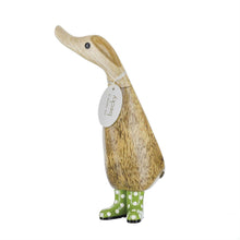 Load image into Gallery viewer, Spotty Boots Ducklings by DCUK - Wooden Duck Decor - Hallmark Timmins
