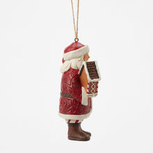 Load image into Gallery viewer, Gingerbread Santa Ornament by Jim Shore - Heartwood Creek
