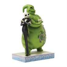 Load image into Gallery viewer, Jack and Oogie - Back-to-Back - Disney Traditions - Jim Shore
