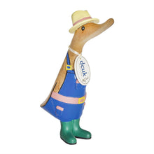 Load image into Gallery viewer, DCUK Gardener Duckling - DCUK Wooden Duck Decor - Hallmark Timmins

