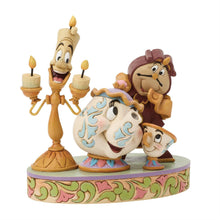 Load image into Gallery viewer, Lumiere, Mrs. Potts, Chip and Cogsworth - Jim Shore - Disney Traditions - Hallmark Timmins
