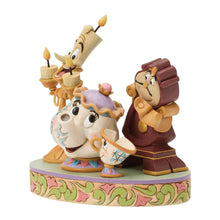 Load image into Gallery viewer, Lumiere, Mrs. Potts, Chip and Cogsworth - Jim Shore - Disney Traditions - Hallmark Timmins
