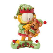 Load image into Gallery viewer, Garfield and Pooky in Elf Costume - Jim Shore Heartwood Creek
