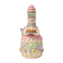 Load image into Gallery viewer, Sweets Snowman Bundt Cake Figurine - Jim Shore Heartwood Creek
