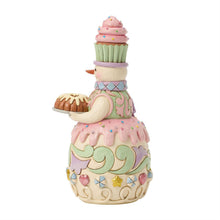 Load image into Gallery viewer, Sweets Snowman Bundt Cake Figurine - Jim Shore Heartwood Creek
