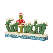 Load image into Gallery viewer, Grinchy Word Figurine - Jim Shore Dr. Seuss
