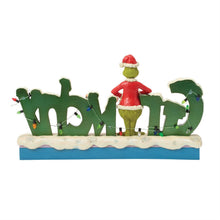 Load image into Gallery viewer, Grinchy Word Figurine - Jim Shore Dr. Seuss
