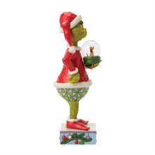 Load image into Gallery viewer, Grinch Holding Dome with Max - Jim Shore Dr. Seuss
