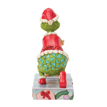 Load image into Gallery viewer, Grinch Giving Max a Bone Figure - Jim Shore Dr. Seuss
